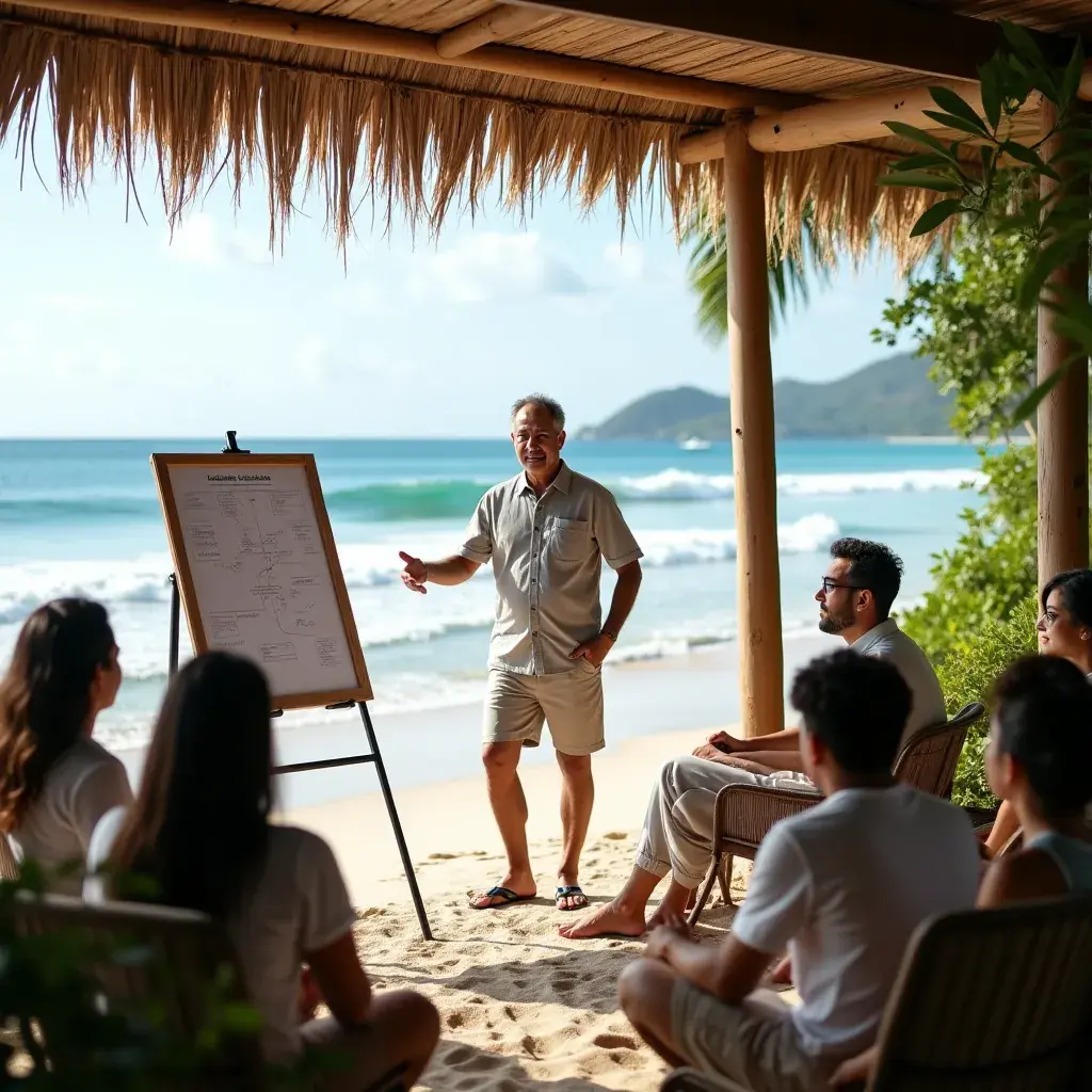 Creative spiral flow